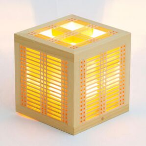 【美品です】組子照明 山形県木のあかりギャラリー 林木工芸
