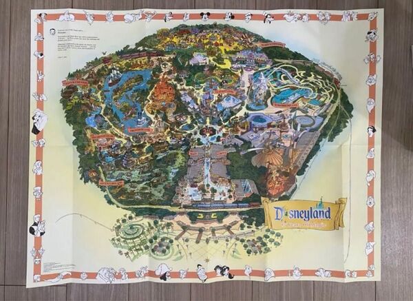 【まもなく出品終了】レア!Disney ディズニー Disneyland park ポスター