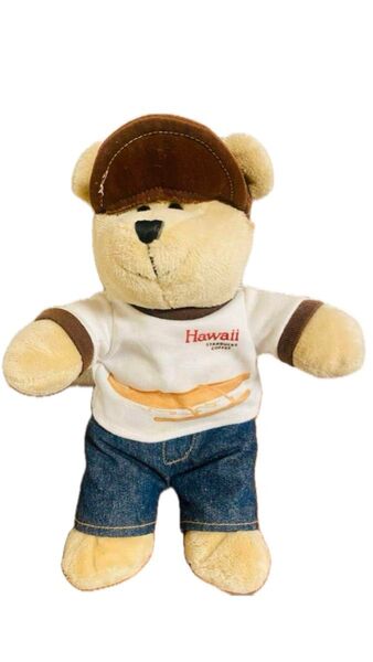 スターバックス ベアリスク ぬいぐるみ ハワイ限定 美品