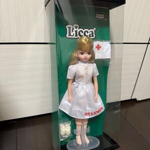 メルスモン製薬看護師さんバージョン リカちゃん人形 タカラ TAKARATOMY Licca 昭和レトロ 着せ替え人形