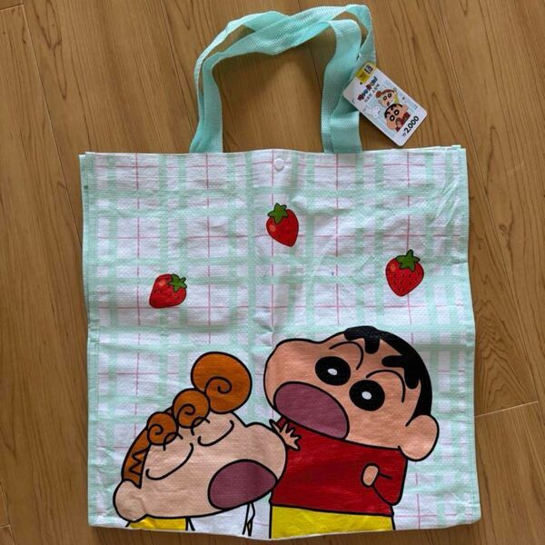 韓国限定!クレヨンしんちゃん 袋 ビニール袋 エコバッグ