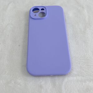 iPhone15 ケース シリコン衝撃吸収 スリム 薄い シリコン 紫 パープル ライラック