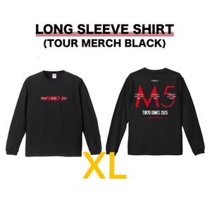 Maroon 5 来日公演<日本限定ツアーグッズ>ロングスリーブTシャツ (XL) BLACK