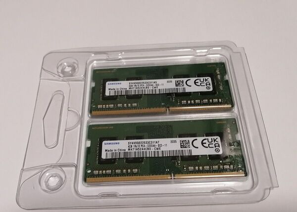 SAMSUNG メモリ SO-DIMM 8GB ノートPC用