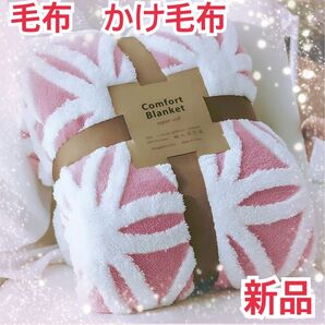 sledar スレダー 毛布 掛け毛布 ハーフ ひざ掛け 発熱二枚合わせ 丸洗い抗菌防臭 防ダニ 秋冬 100x130cm ピンク