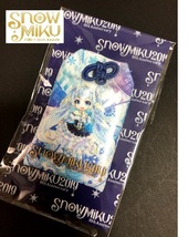 新品初音ミク雪ミクSNOW MIKU 2019 北海道限定 雪の御守り 雪ミク お守り_画像1