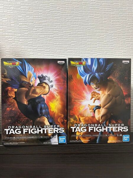 TAG FIGHTERS 孫悟空 ベジータ フィギュア 2種セット かめはめ波 ギャリック砲