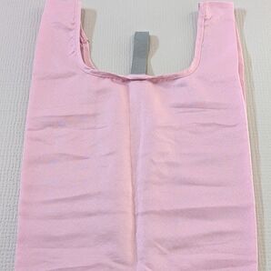 美品★折りたたみ エコバッグ ピンク