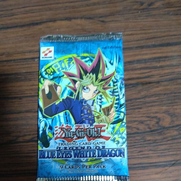 遊戯王 1stEdition 青眼の白龍伝説 英語版 未開封パック 絶版