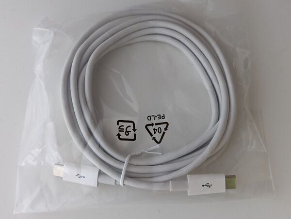 Amazonベーシック USB-C to USB-C 2.0 高速充電ケーブル 速度480Mbps USB-IF認証取得2.7 m