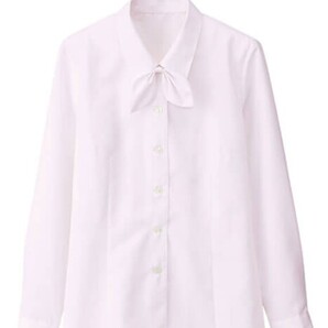 【新品】IST_15号_長袖ブラウス(D1:ピンク)GBLL-1252/イスト/サンペックスイスト/かわいい会社事務服/おしゃれOL制服