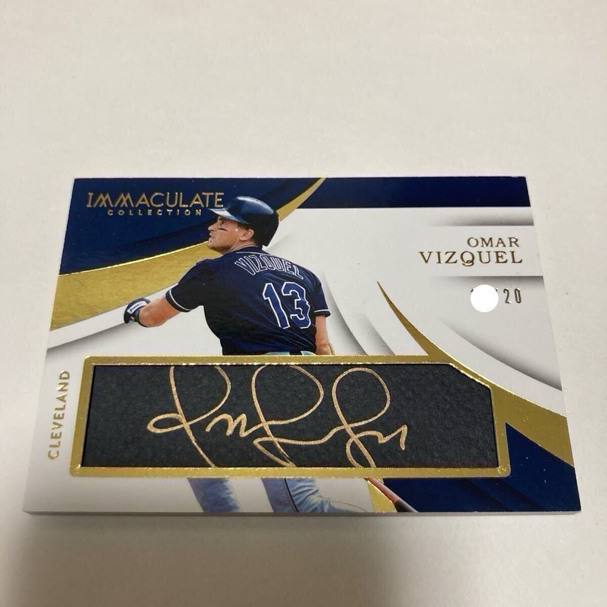 MLB Omar Vizquel サインカード Yahoo!オークション -「omar vizquel」(Topps) (シングルカード