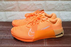 Новый 25,5 см NIKE Nike METCON 9 AMP METCON 9 AMP мужские тренировочные кроссовки оранжевый DZ2616-800