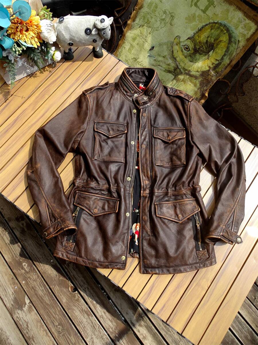 Yahoo!オークション -「m65 ジャケット レザー」(ジャケット、上 Yahoo!オークション -「m65 ジャケット レザー」(ジャケット、上