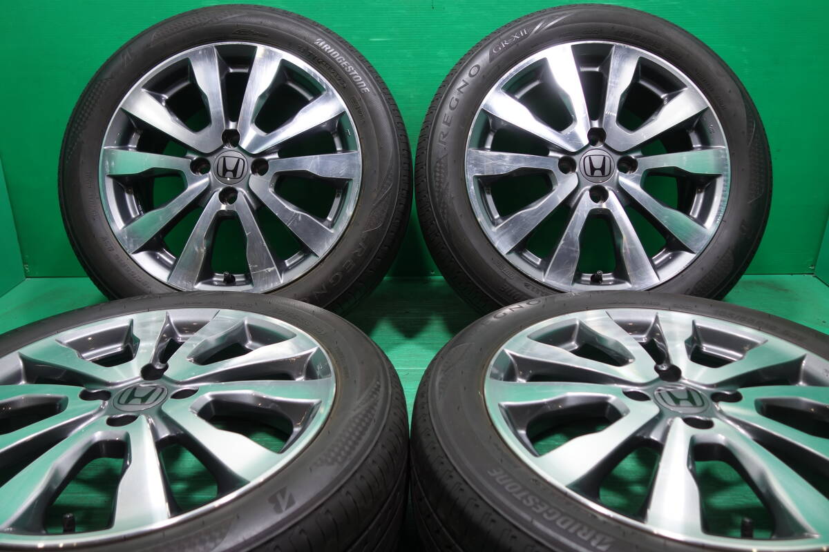 美品 185/55R16 BRIDGESTONE TURANZA ホンダ純正ホイール 4本