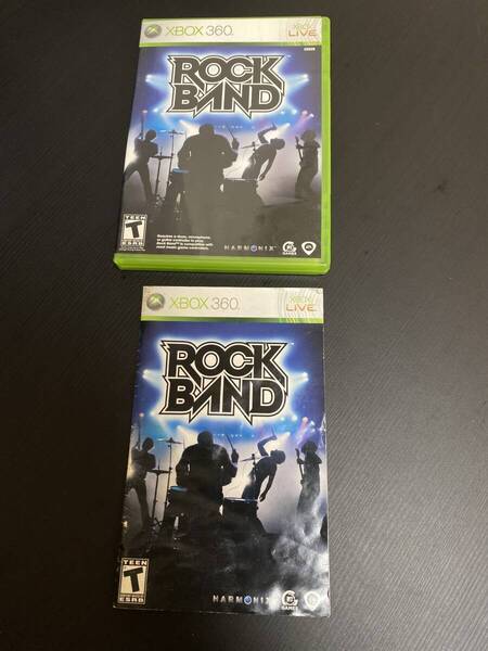 送料無料 起動未確認 Xbox360★ロックバンド 海外版★used☆Rock band☆