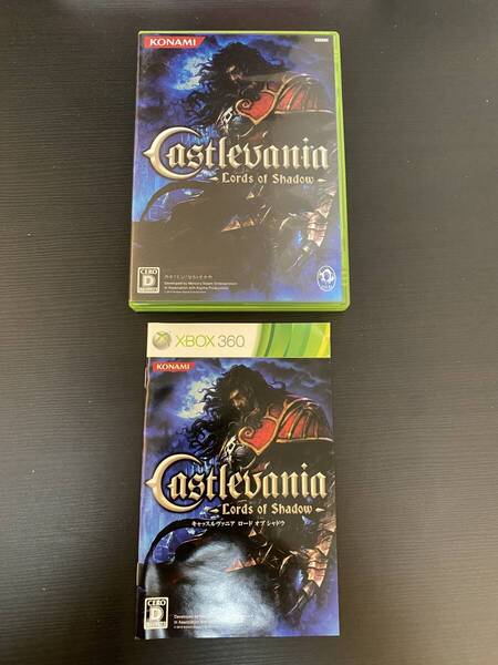 送料無料 Xbox360★キャッスルヴァニア ロードオブシャドウ★used☆Castlevania Lords of shadow☆import Japan