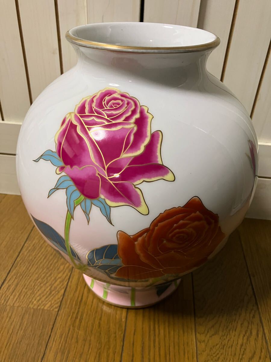Yahoo!オークション -「香蘭社 花瓶 薔薇」(花瓶) (インテリア Yahoo!オークション -「香蘭社 花瓶 薔薇」(花瓶) (インテリア