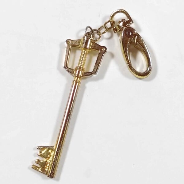 キングダムハーツ■キングダムチェーン ダークサイド キーブレードキーホルダー ゴールド KINGDOM HEARTS