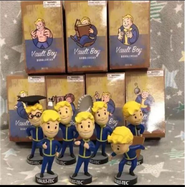 フォールアウト falloutボブルヘッド フィギュア 7体セット 印字あり