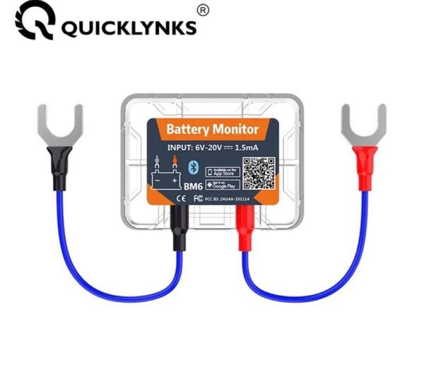 Bluetooth ワイヤレス バッテリーモニター BM6