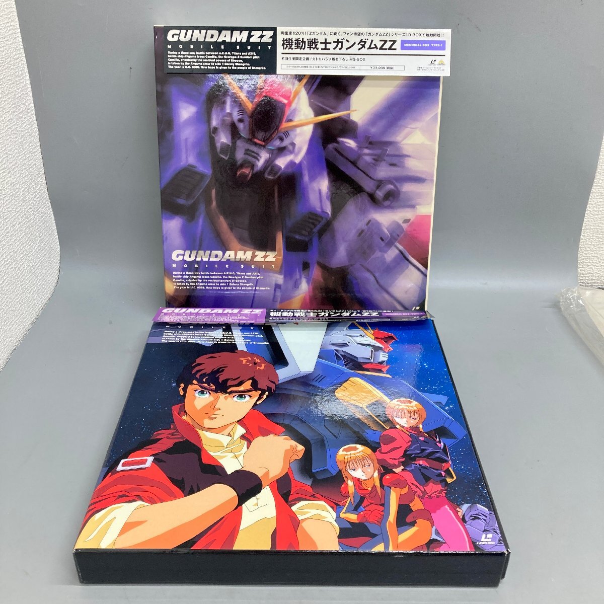 LD アニメ Zガンダム ZZガンダム LD-BOX まとめて 4巻 セット