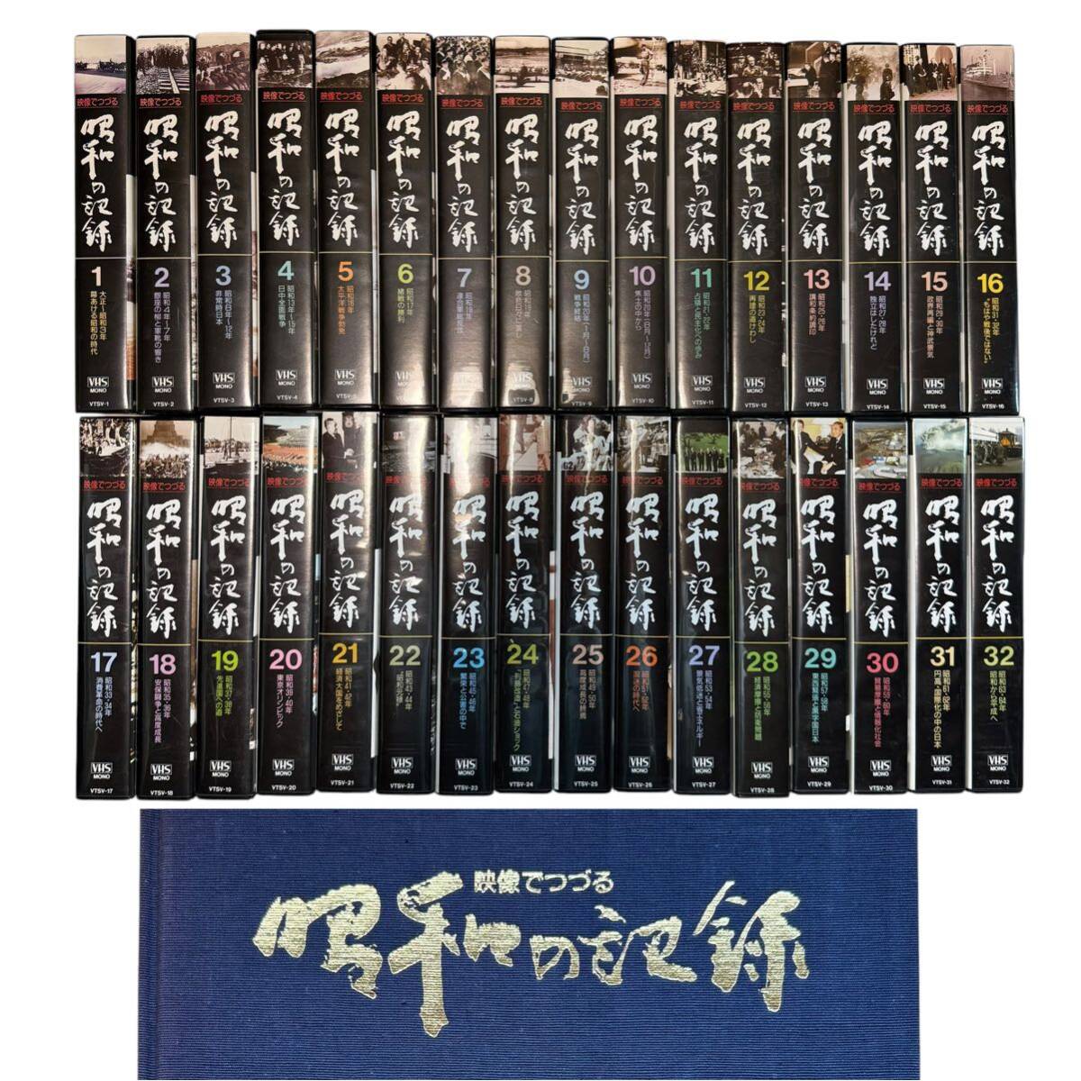 ビデオテープ-BOX 映像でつづる 昭和の記録 NHKビデオ – AOBADO