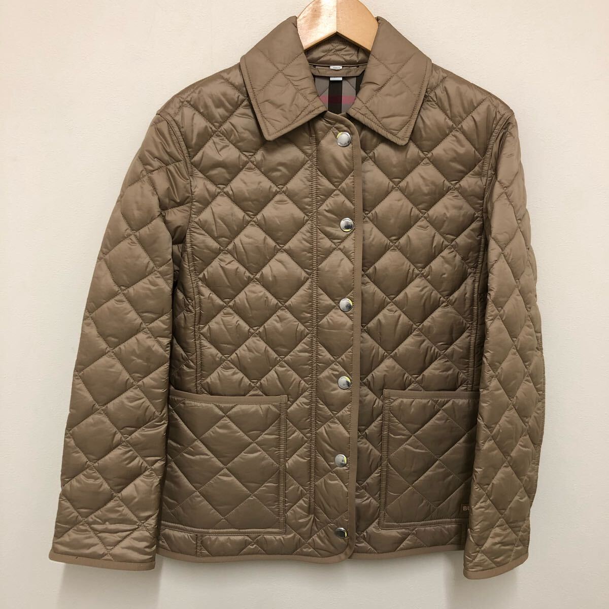 4814.【美品】BURBERR LONDON 中綿キルティング ジャケット 2025年最新】Yahoo!オークション -「バーバリー キルティング