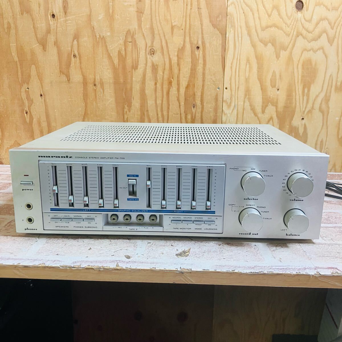 Yahoo!オークション -「marantz アンプ 70s」の落札相場・落札価格 Yahoo!オークション -「marantz アンプ 70s」の落札相場・落札価格