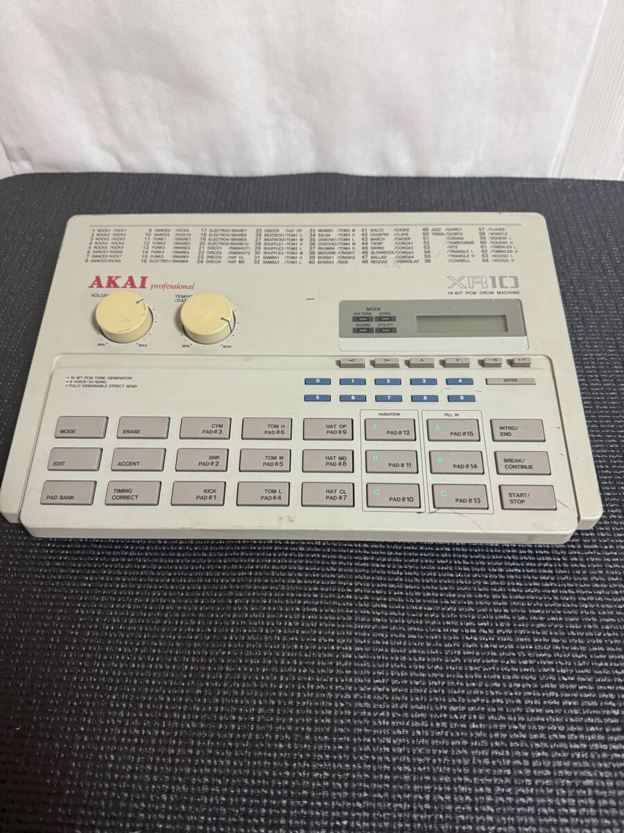 Akai XR10 | Vintage Synth Explorer