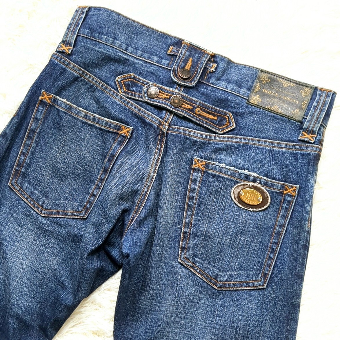 正規店購入】DOLCE&GABBANA ドルガバ デニム ジーンズ 44
