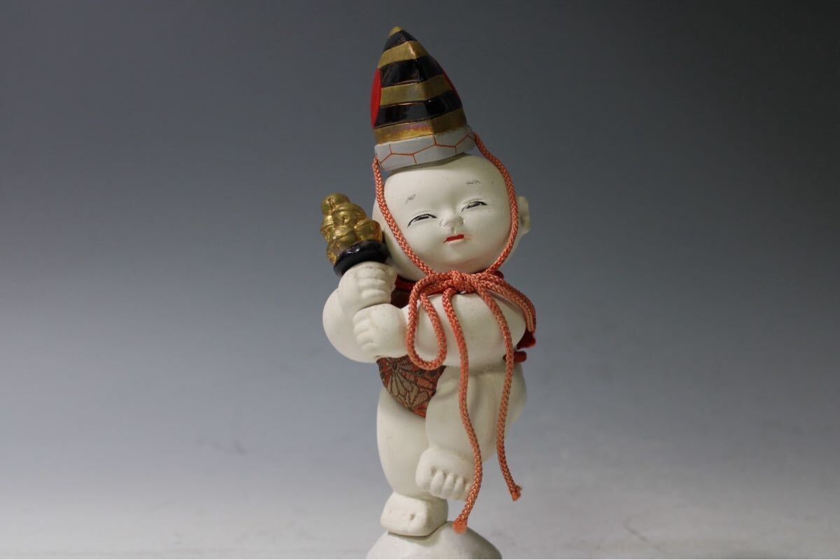 人形師 平安錦染 作 御所人形 「独楽」 ガラスケース付 日本人形 人形師 平安錦染 作 御所人形 「独楽」 ガラスケース付 日本人形