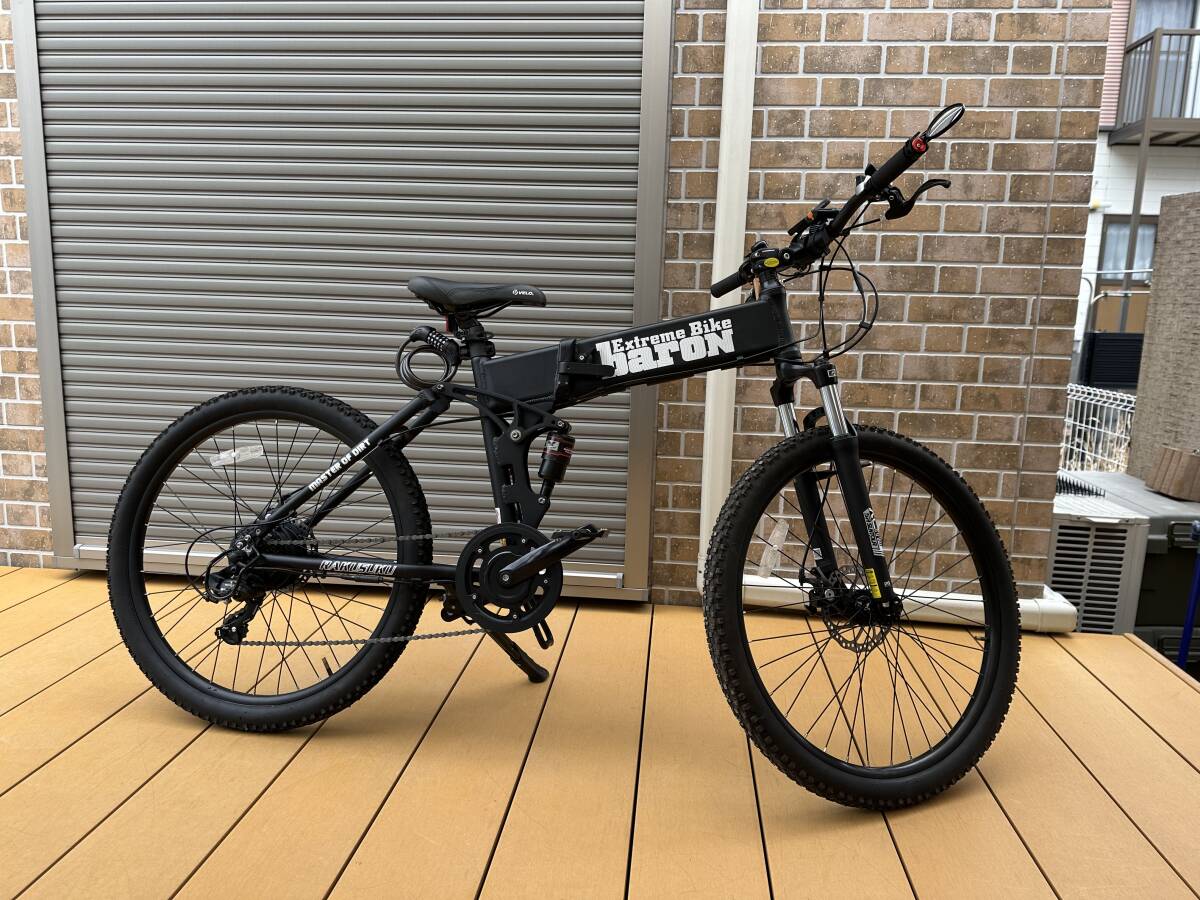 Yahoo!オークション -「baron」(電動アシスト自転車) (車体)の Yahoo!オークション -「baron」(電動アシスト自転車) (車体)の