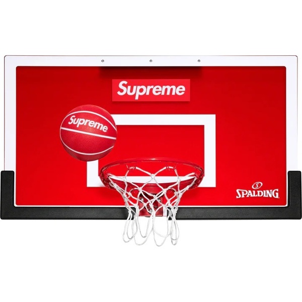 新品 正規 Supreme × Spalding Mini Basketball Hoop Red /シュプリーム/スポルディング/ミニ バスケットボール フープ ゴール/