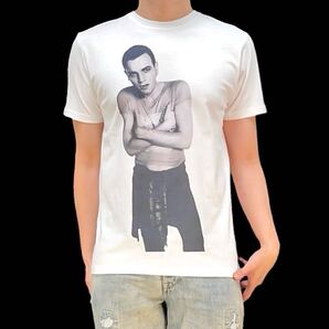 新品 ビッグプリント トレインスポッティング レントン 90年代イギリス サブカル映画 俳優 ユアンマクレガー Tシャツ ユニセックス Mサイズ