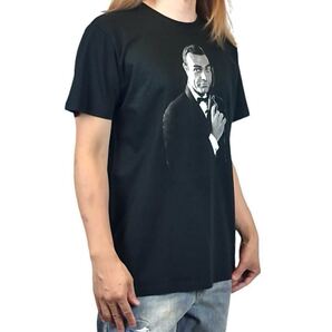 新品 007は殺しの番号 ドクターノオ 初代 ジェームズボンド スパイ ピストル ワルサーPP ショーンコネリー Tシャツ ユニセックス Lサイズ
