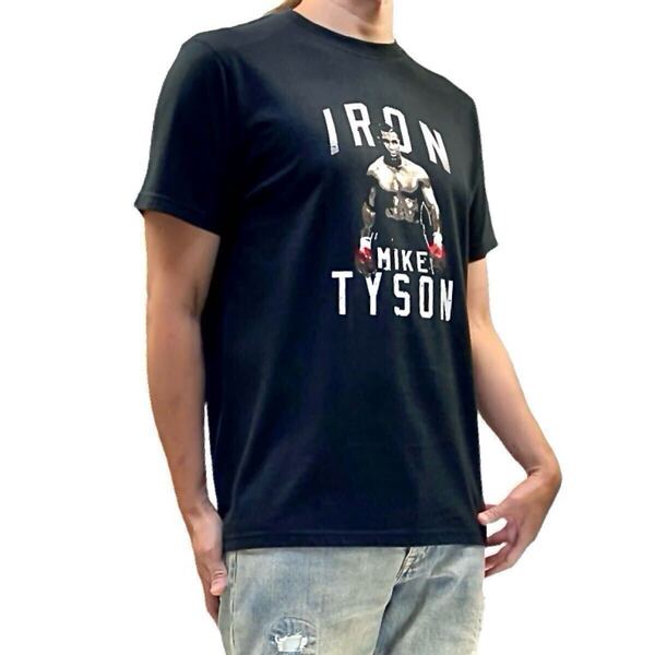 新品 マイクタイソン ボクシング WBA WBC IBF 元世界ヘビー級統一チャンピオン 最強ボクサー ビンテージ風 Tシャツ ユニセックス Lサイズ