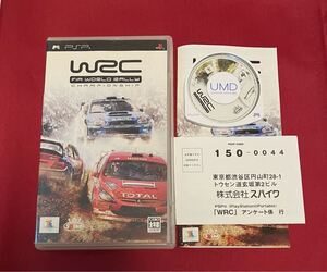 レア【PSP】 WRC ハガキ付き