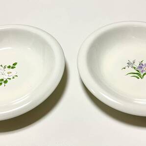 送料無料★即決★新品★花柄スーププレート・パスタプレート・ディナープレート2点セット