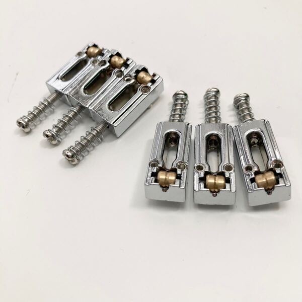 10.5mm ローラーサドル ギターブリッジストリングサドル 交換用 6個