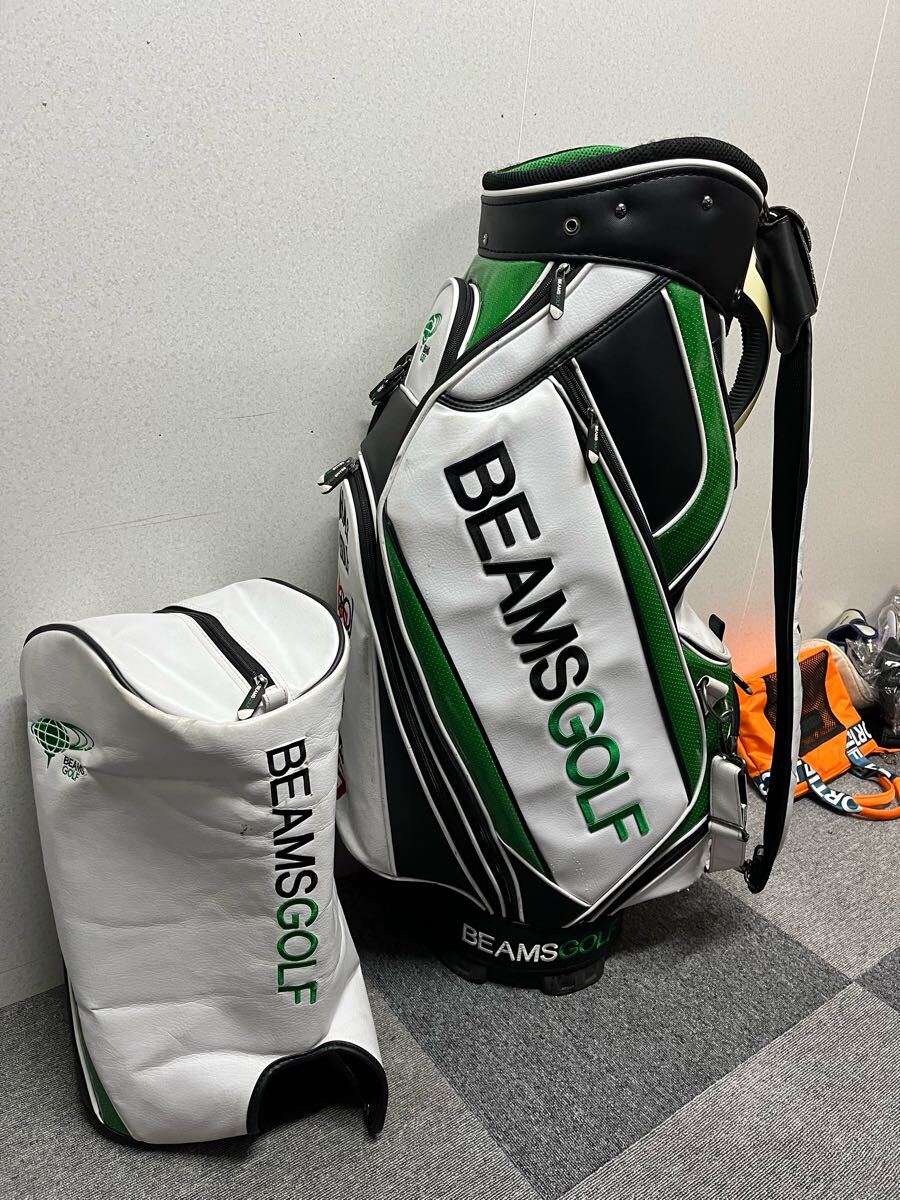 Yahoo!オークション -「beams golf ツアープロ キャディバッグ Yahoo!オークション -「beams golf ツアープロ キャディバッグ
