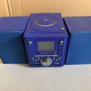 コム・アライアンス SD/USB/MMC対応 CDミニコンポ YTO-C003 動作未確認、写真通りのまの発送します