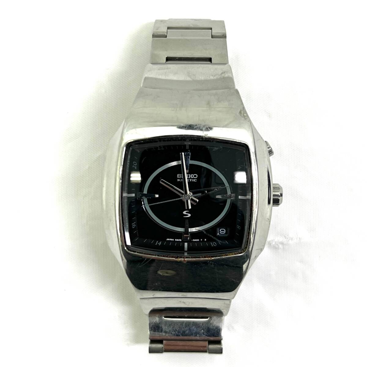 セイコー SEIKO KINETIC 3針 純正ベルト 5M45-5A00 男性用