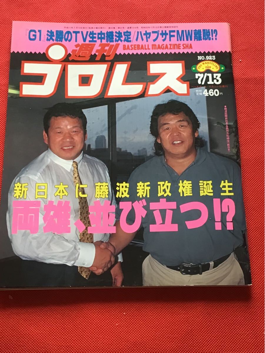 2025年最新】Yahoo!オークション -週刊プロレス 1999の中古品