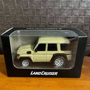 【個人】新品未開封♪トヨタ ランドクルーザー ランクル 70/非売品 サンプル品 ミニカー プルバックカー/サンドベージュ【全国送料無料】