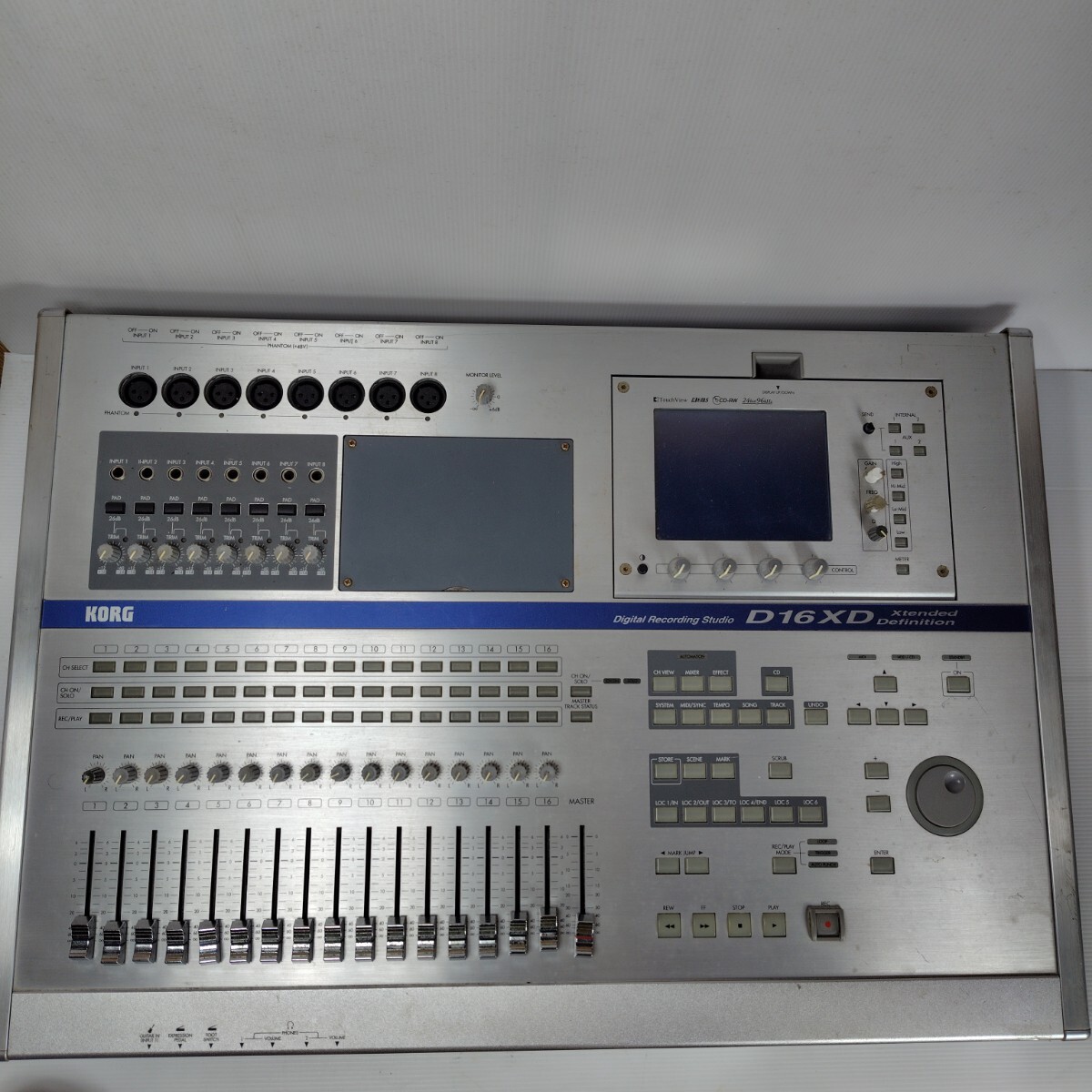 Yahoo!オークション -「korg d16xd」(マルチトラックレコーダー Yahoo!オークション -「korg d16xd」(マルチトラックレコーダー