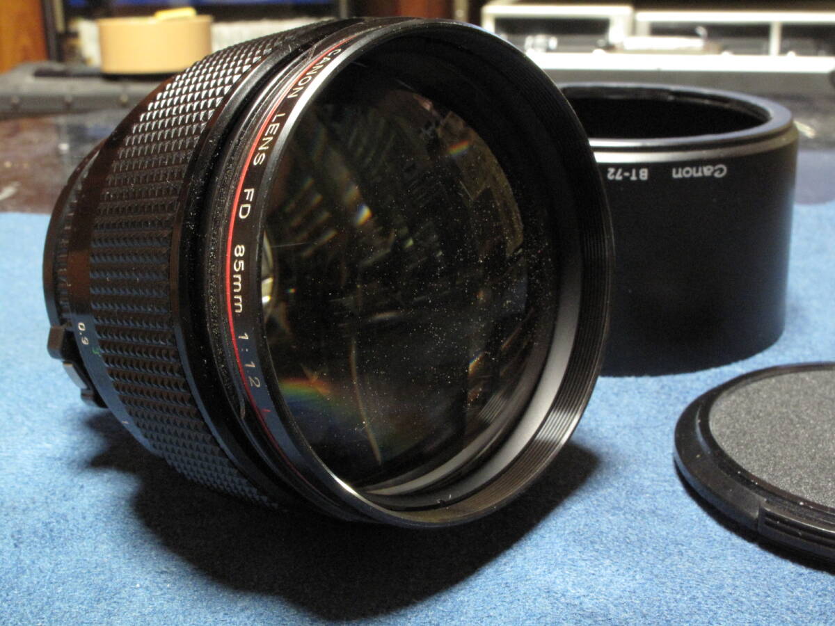 Yahoo!オークション -「canon new fd 85mm f1.2l」の落札相場