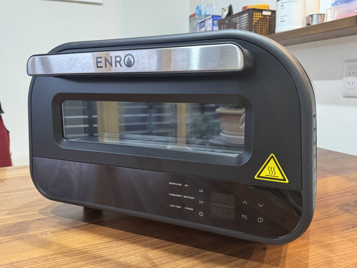 電気式窯焼名人 【中古】ENRO-005 ブラック AC100V Yahoo!オークション - ENRO 電気式窯焼名人 ポータブル家電ピザ