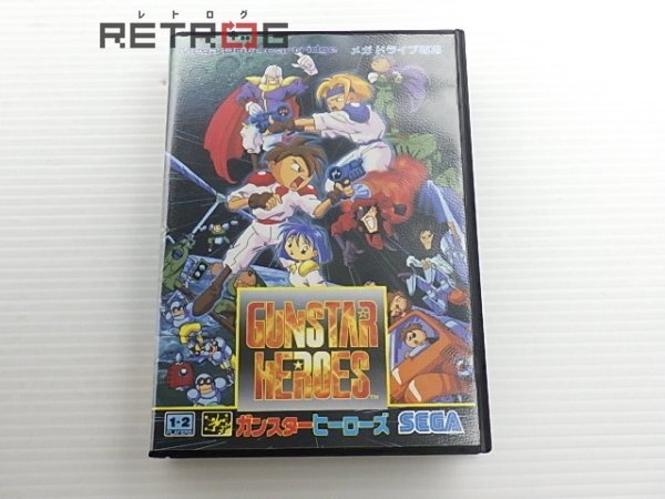 中古即納】[MD]GUNSTAR HEROES(ガンスターヒーローズ)(ROM