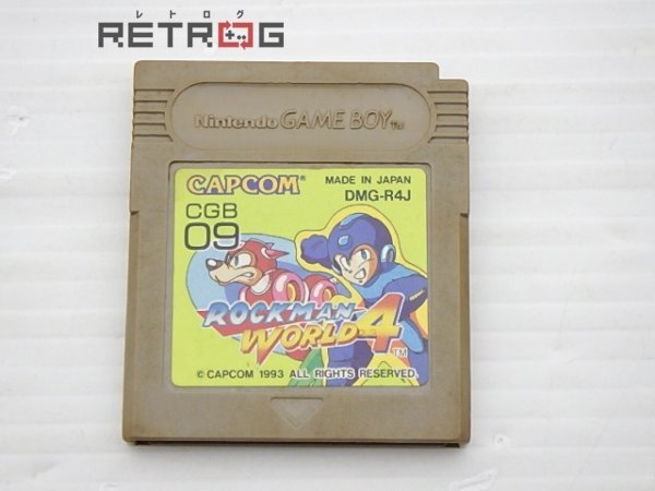 GB]ロックマンワールド4(ROCKMAN WORLD 4 MEGAMAN)